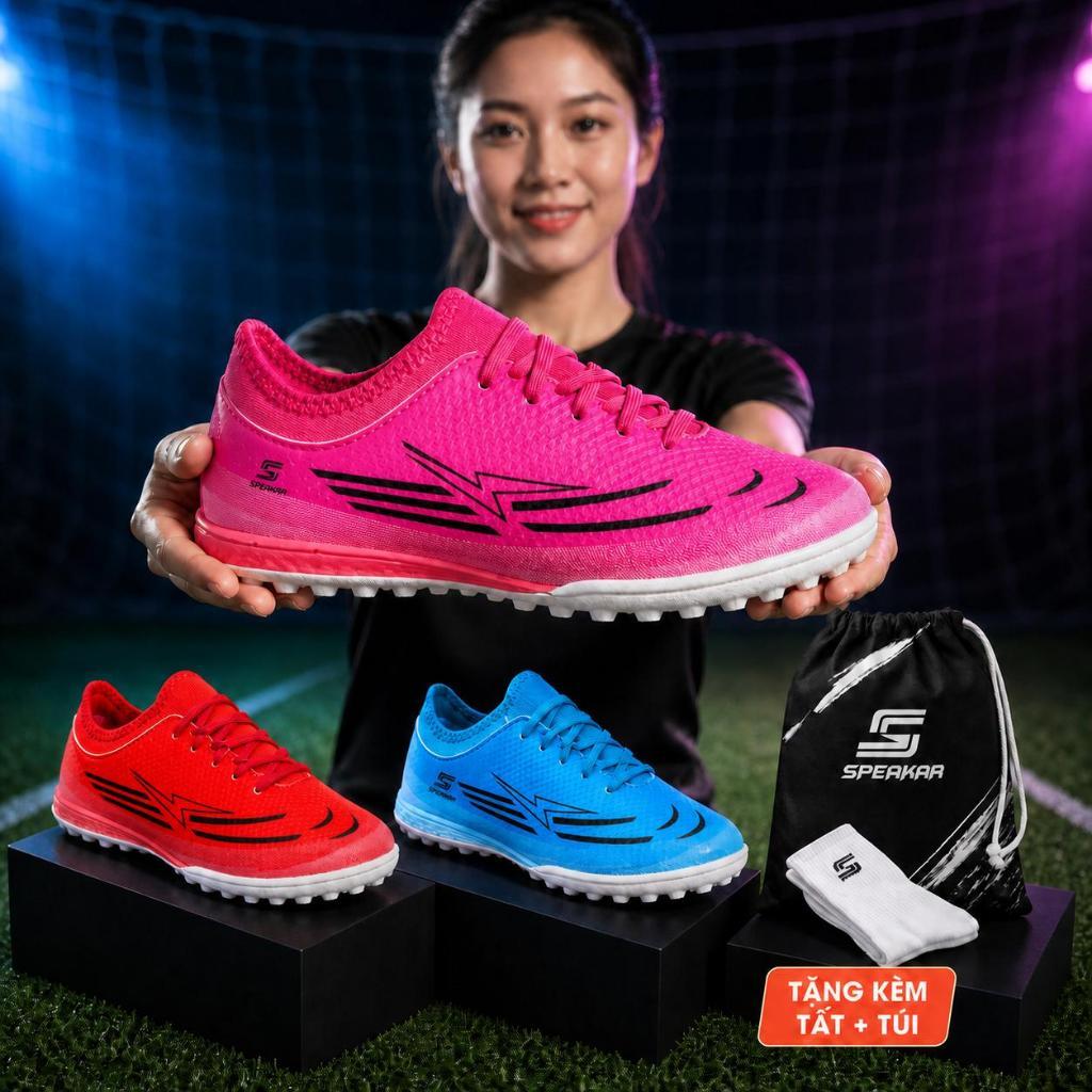 S Speakar Vaper 17 Elite รองเท้าฟุตบอล TF Elastic Collar
