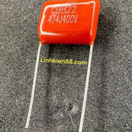 10 ชิ้นตัวเก็บประจุ CBB22 474J 400V 470nF 0.47uF 15 มม.