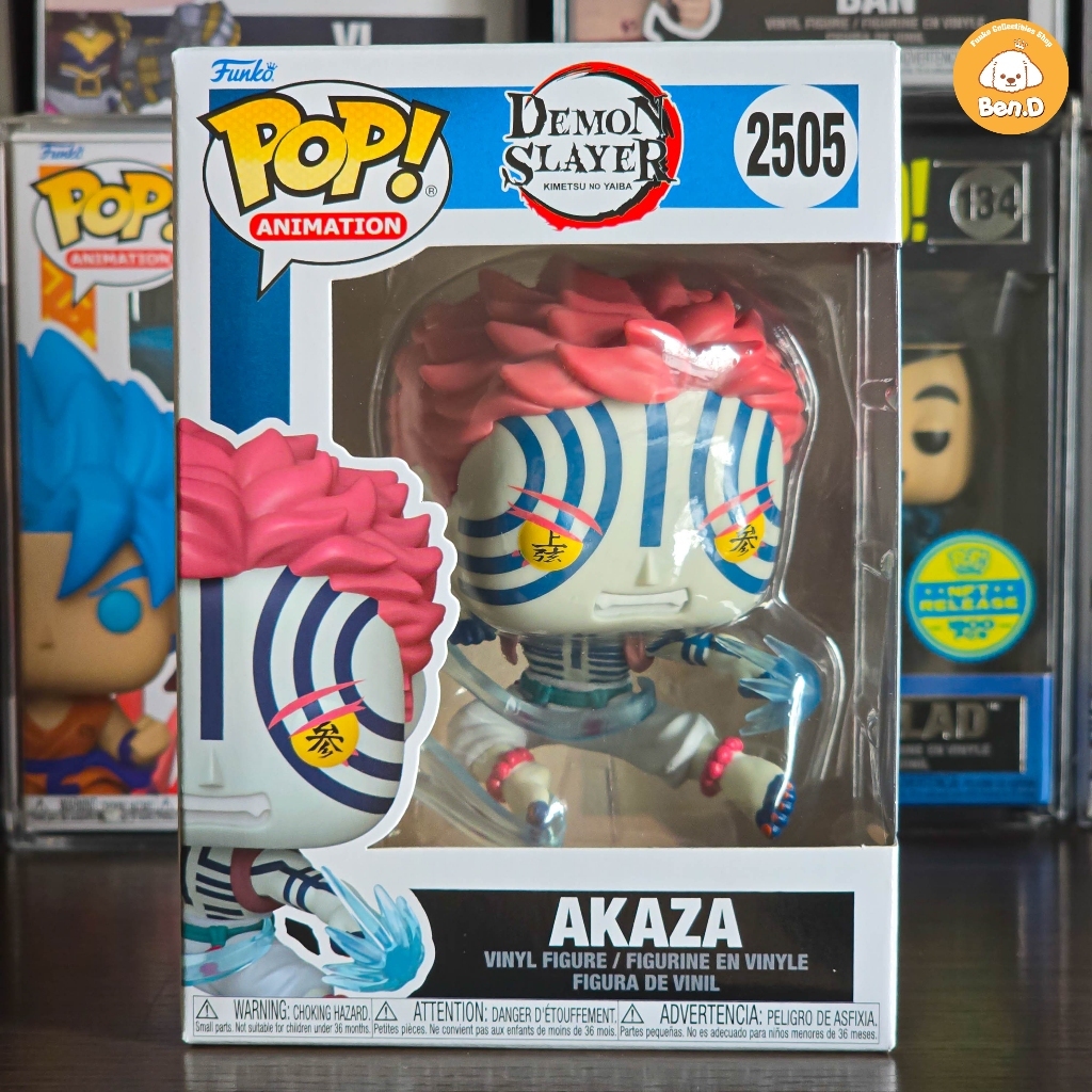FUNKO POP Fiko POP Animation: Demon Slayer (ภาพยนตร์ปราสาทอินฟินิตี้) - Akaza 2505