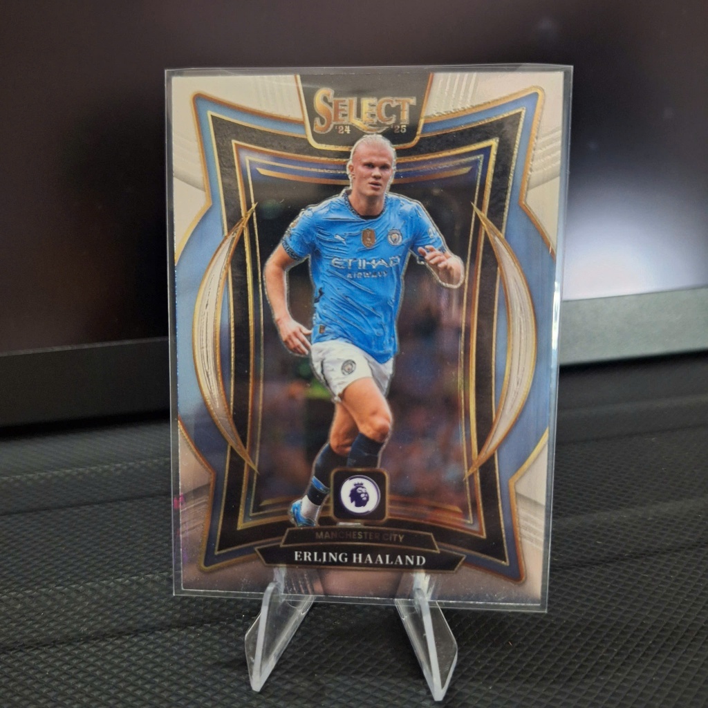 SELECT Erling Haaland Man City, การ์ด Panini ของแท้ 2025
