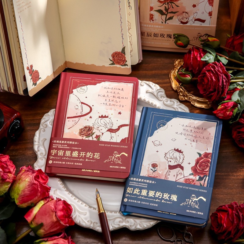 MR.PAPER โน๊ตบุ๊ค XS05357 – THE STORY OF ROSE และ STARS
