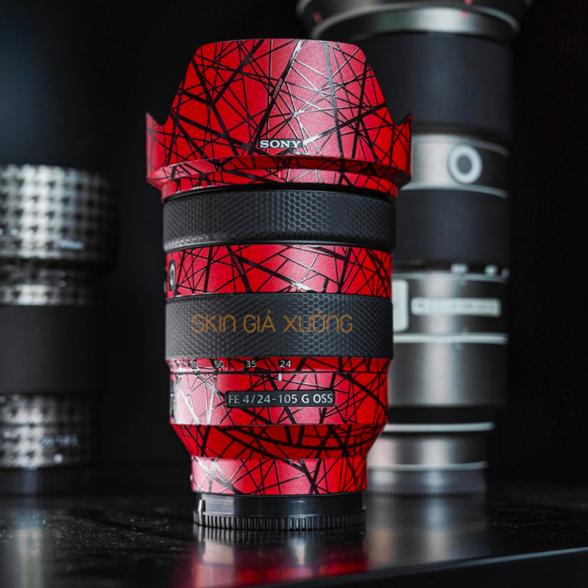 3M Skin Sony E FE Zeiss Lens Stickers ลาย 3D หลายรูปแบบ | FE 35, FE 50, 85, 55, FE 35 GM, เลนส์ 24GM