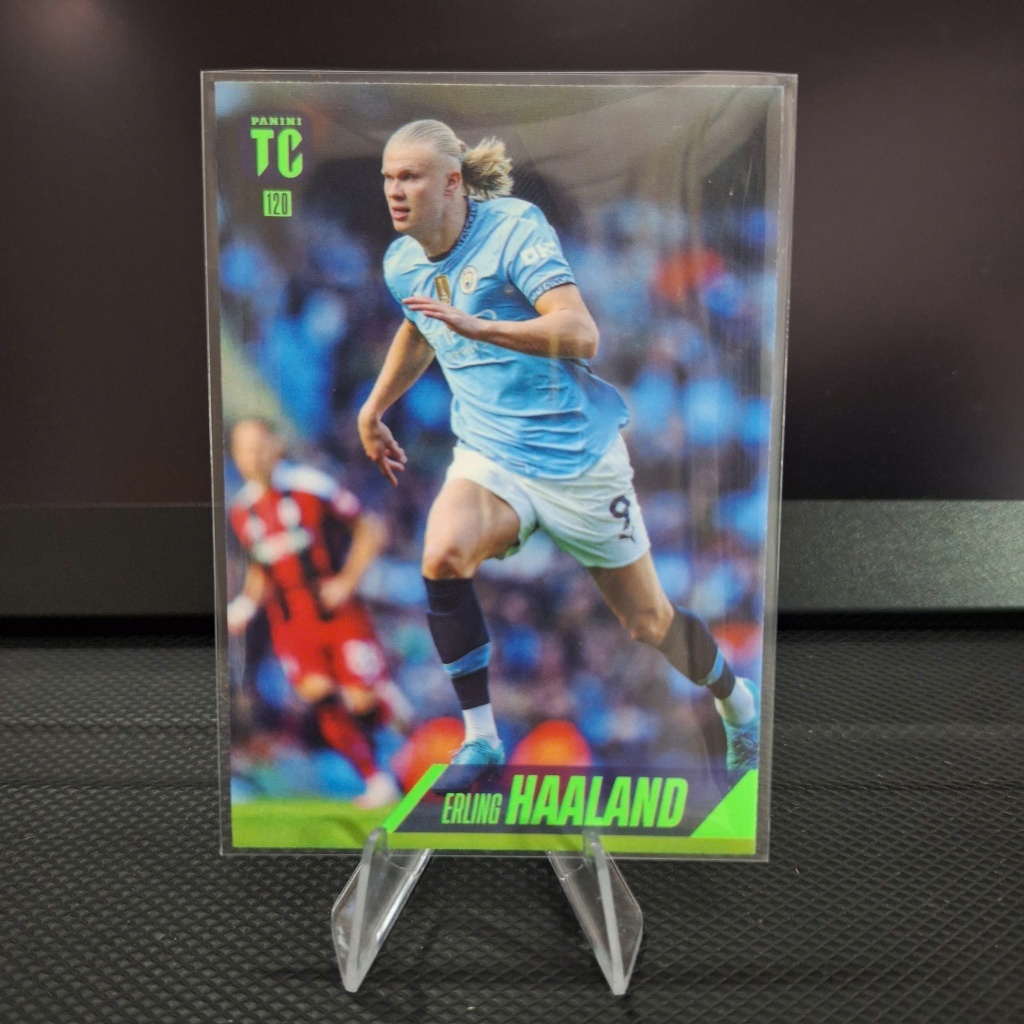 Erling Haaland Man City การ์ด Panini ของแท้ชั้นยอด