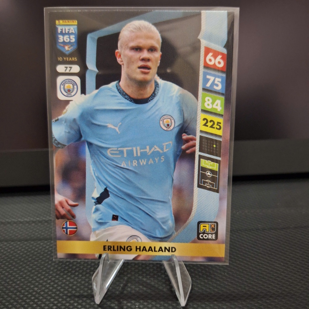 Erling Haaland Man City Rookie การ์ด FIFA 365 2025 ของแท้