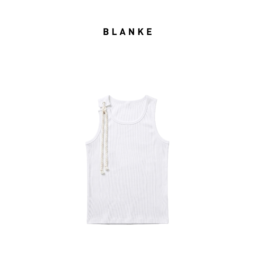 BLAKE BLANKESPACE ROB TANKTOP เสื้อกล้ามแฟชั่นผู้ชายผู้หญิง Unisex แฟชั่นผู้ชายและผู้หญิง