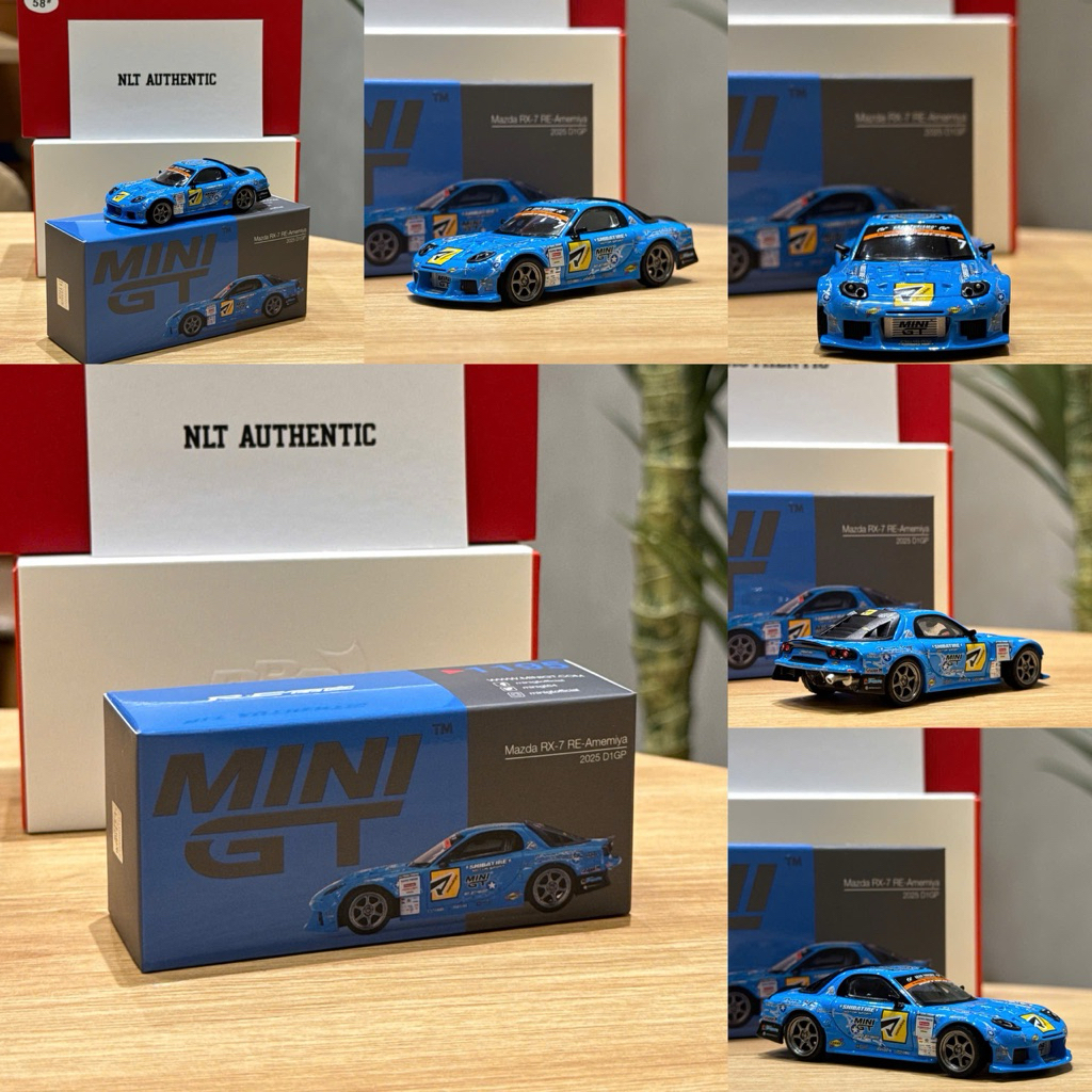 ( Newseal ) Minigt Mazda RX-7 RE-Amemiya 2025 D1GP