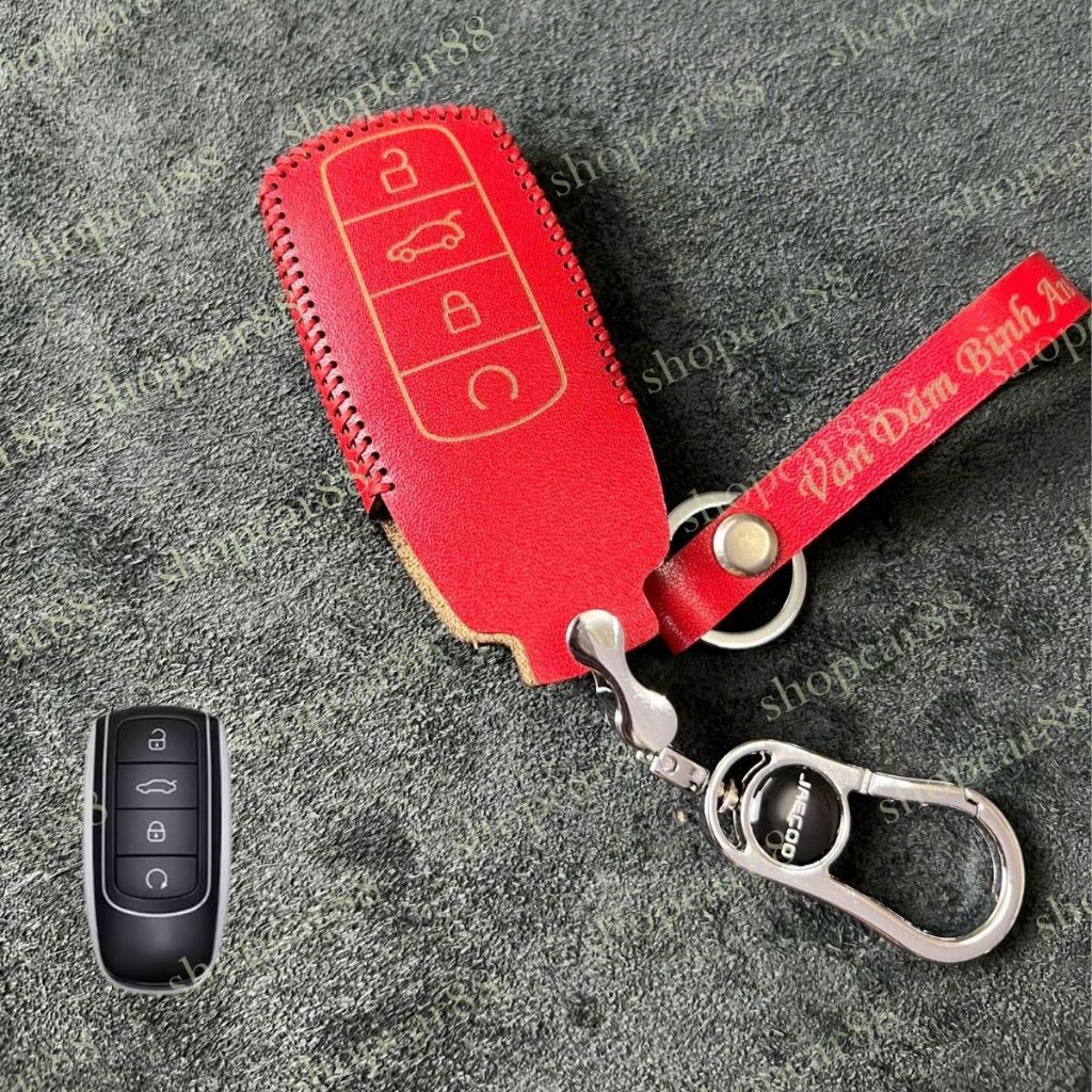 [VIPPRO] เคสกุญแจรถหนังสําหรับ Jaecoo OMODA J5, J6, J7, J8 รุ่นรถมาตรฐาน
