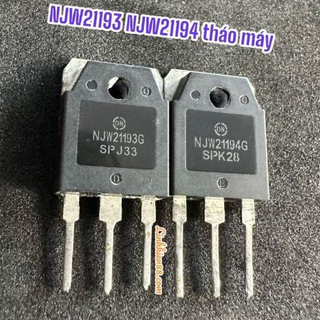 2 คู่ NJW21193 NJW21194 To-247 ถอดประกอบ