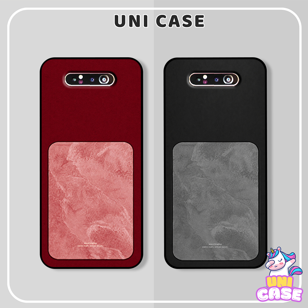 เคส Samsung A80, A90 ดีไซน์สวยและหนังเทียม