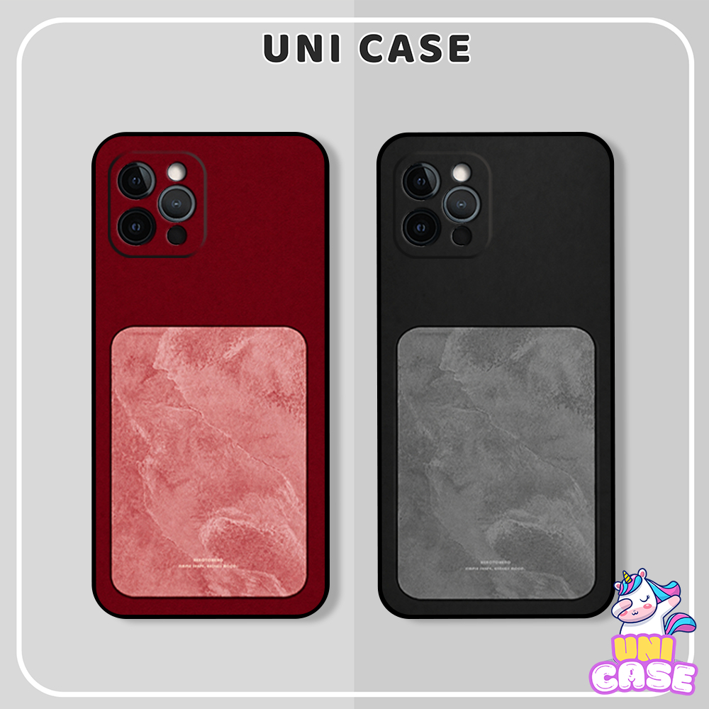 IP 13/13 Pro/13 ProMax/13 Mini Case หนังเทียมดีไซน์สวยงาม