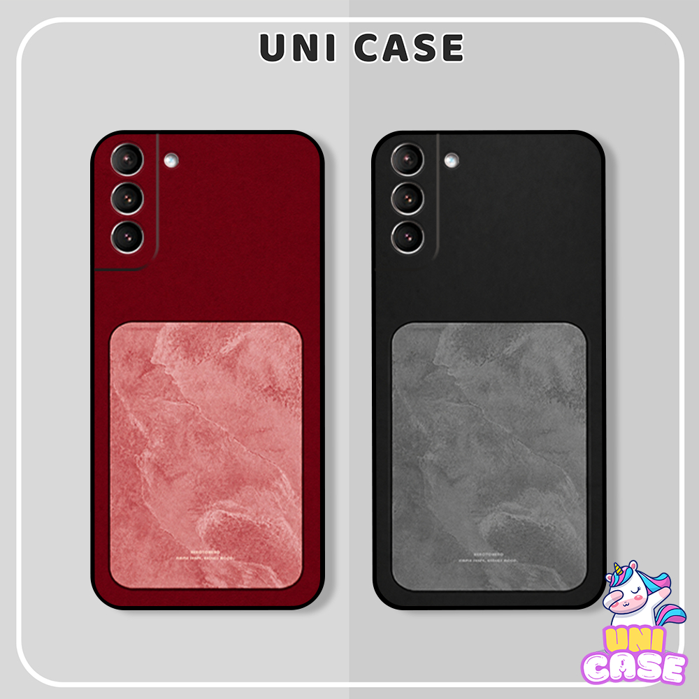 Samsung S21 5G - S21 Plus (S21+) - S21 Ultra 5G - S21 FE 5G Case ดีไซน์สวยด้วยหนังเทียม