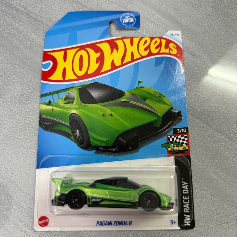 Lehuong Diecast - Hot Wheels Pagani Zonda R สีเมทัลลิก เขียว 2024 Kroger Exclusive