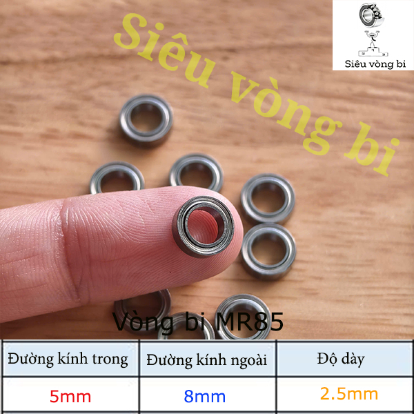 MR85z แบริ่งมินิ - 5x8x2.5mm