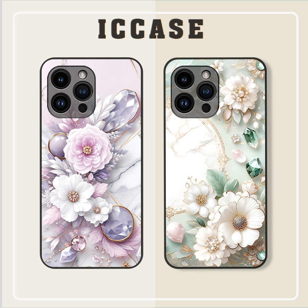 Flower Shape IP 12/12 Pro/12 ProMax/12 Mini Case สําหรับผู้หญิงสวย