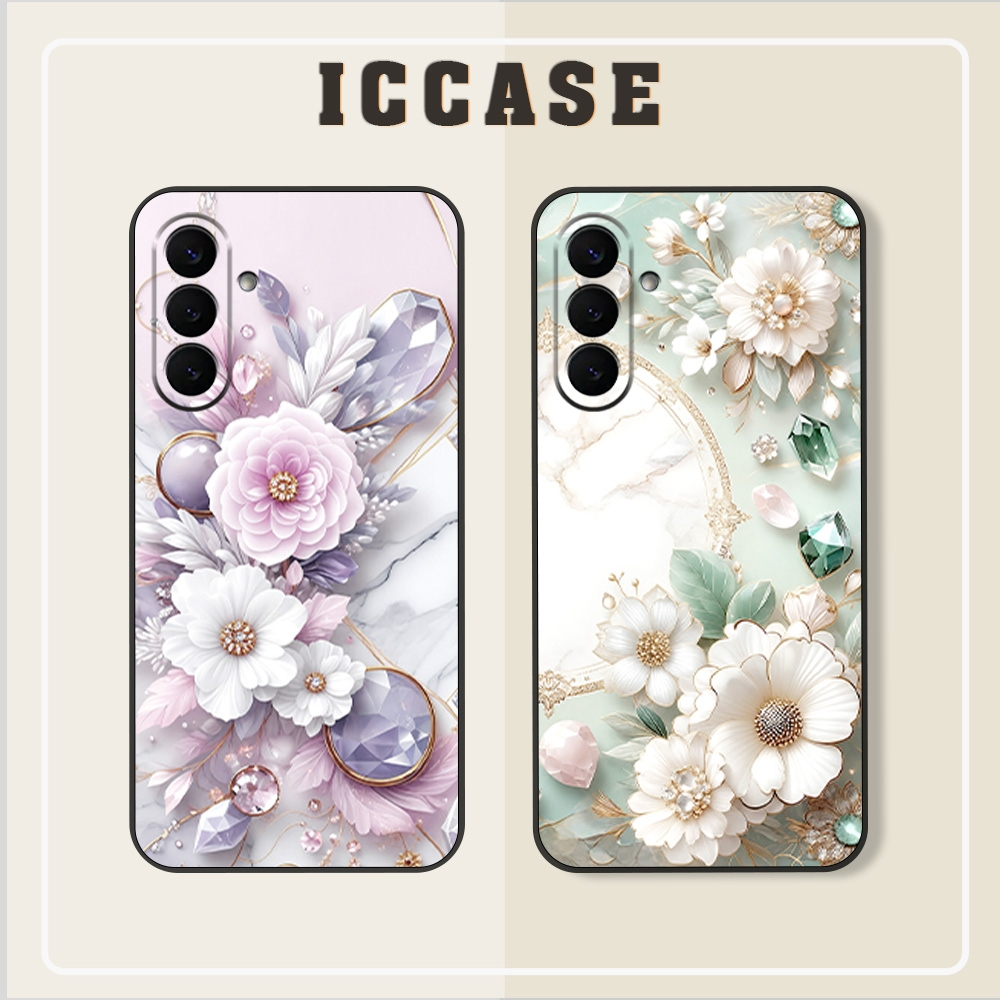 เคสดอกไม้ Samsung S24 5G, S24 Plus 5G, S24+ 5G, S24 Ultra 5G สําหรับผู้หญิงสวย