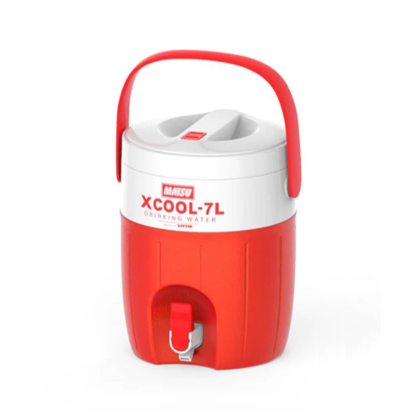 Xcool 7 DUY TAN กระติกน้ําแข็งพลาสติก PP เก็บความเย็นได้นานถึง 24 ชม. มีหูหิ้ว ตู้กดน้ํา