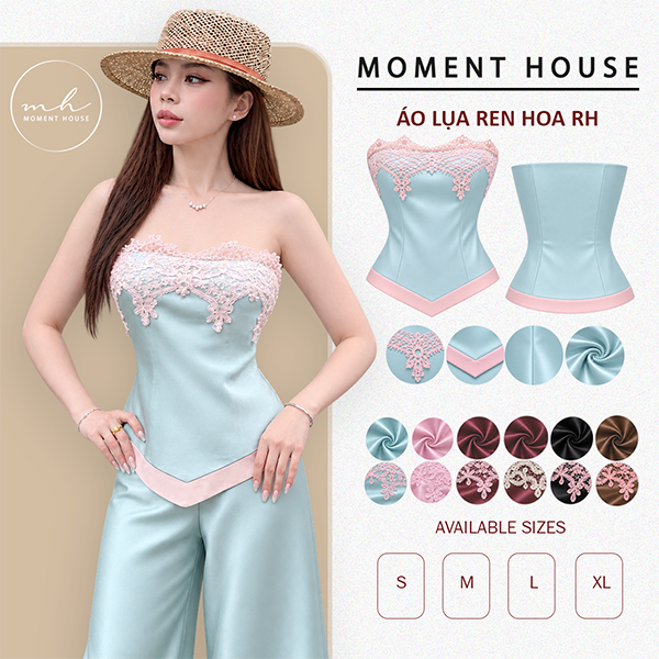 V1 CUP SHIRT - FLOWER LACE (RH SHIRT), QUEEN SILK, คุณภาพสูงลูกไม้