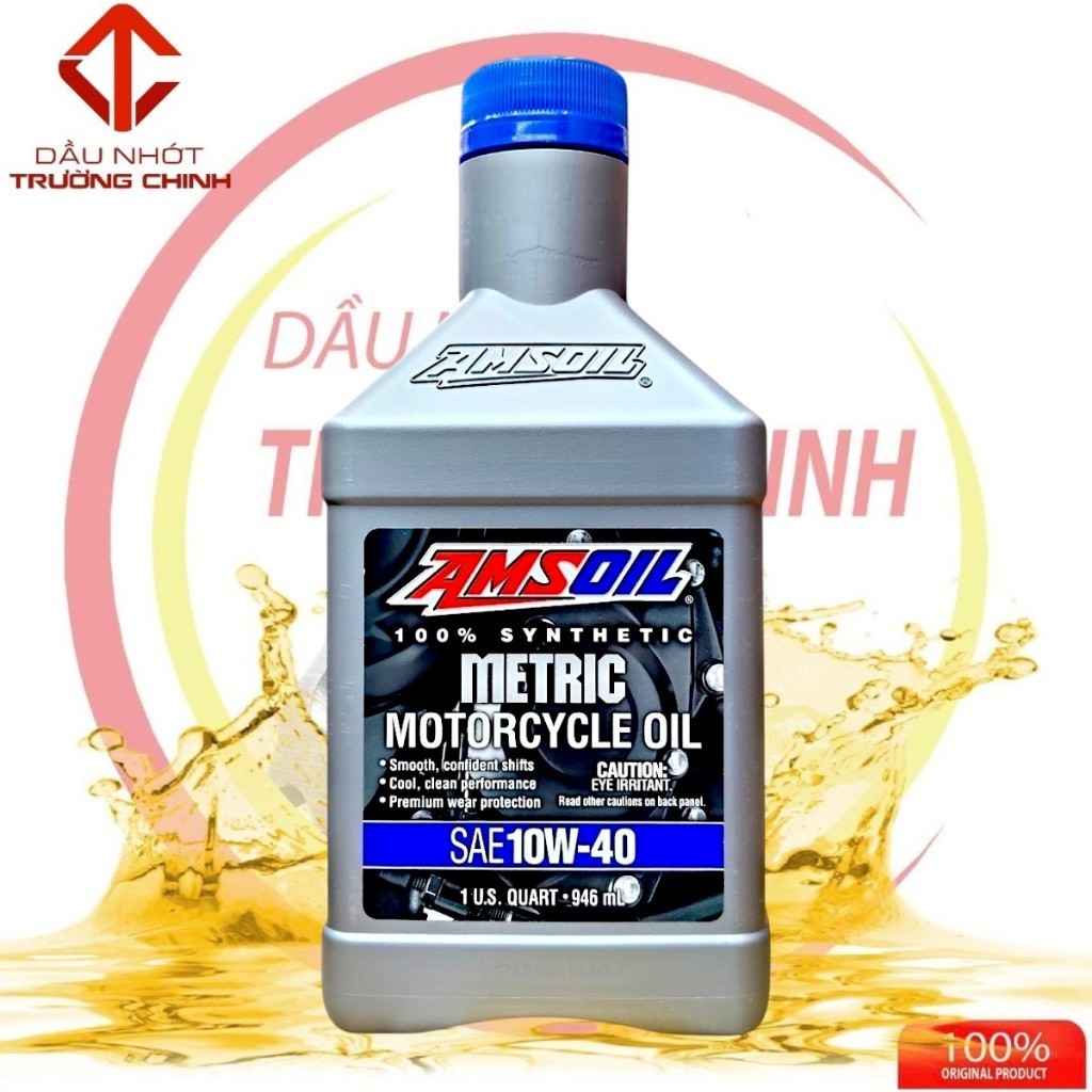 Amsoil Sythetic Metric 10W40,10w30,10w50 น้ํามันสําหรับรถยนต์และคลัตช์