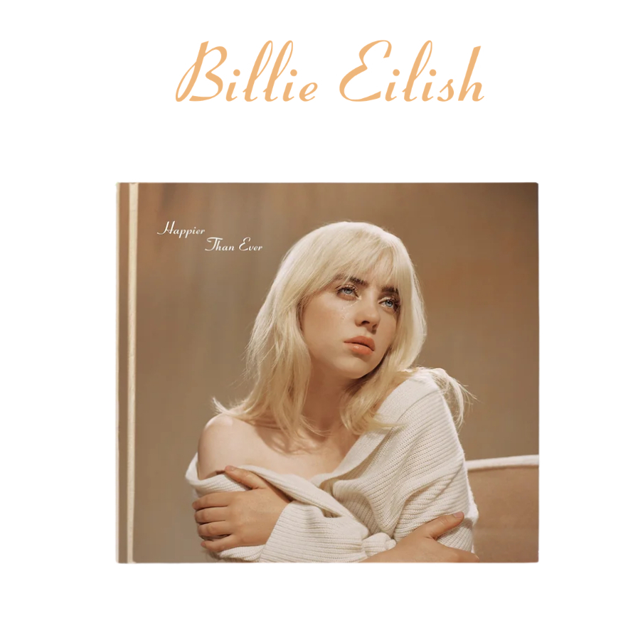 อัลบั้ม HAPPIER THAN EVER - BILLIE EILISH (ซีดี PHOTOBOOK)
