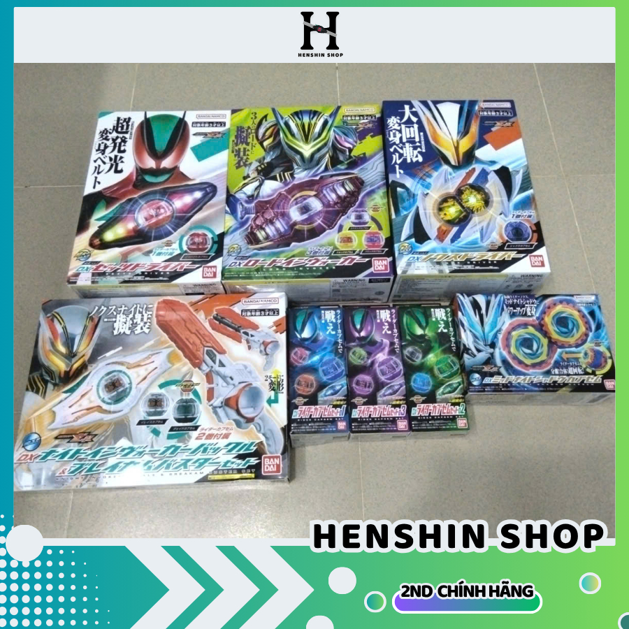 DX Zeztz Driver Fullbox ของเล่นของแท้ BANDAI Kamen Rider Zeztz Capsem