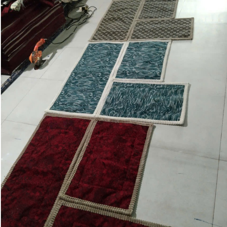 COMBO CANVAS KITCHEN CARPET (Blister) รวม 1 แผ่น 40x100 ซม. และ 2 แผง 40x60 ซม. LUXURY-EXCELLENT