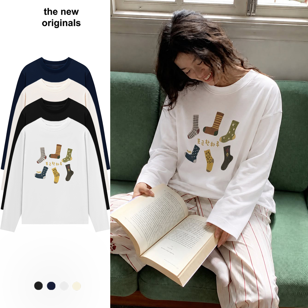 เสื้อยืดแขนยาว The New Originals "Cozy day" - TL2946TL