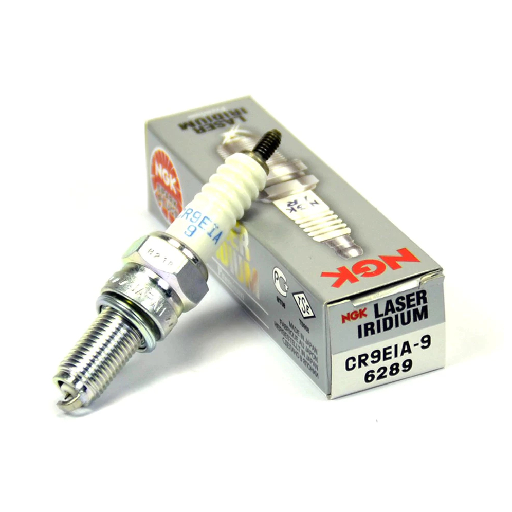 หัวเทียน NGK LASER IRIDIUM CR9EIA-9 MADE IN JAPAN สําหรับ MOTO PKL / KAWASAKI / VESPA / EXCITER 150
