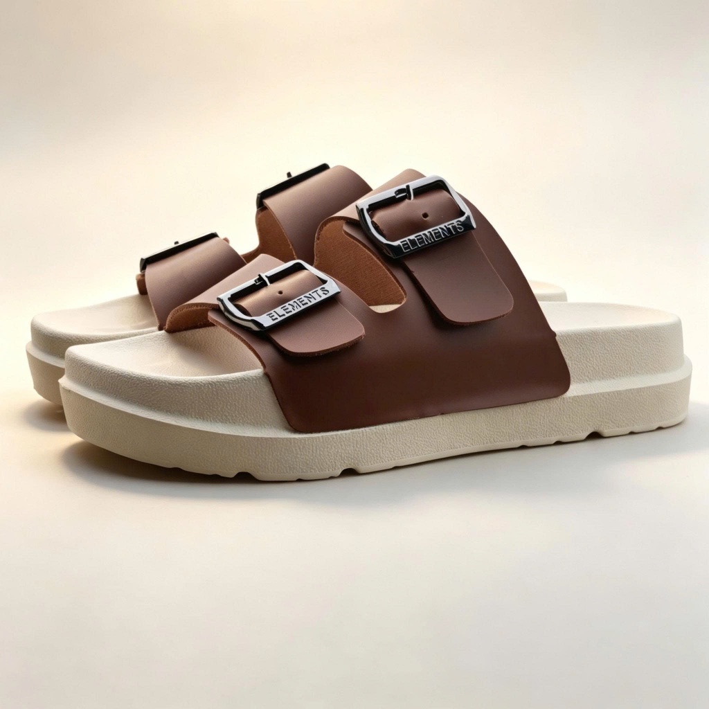 Elements Double Buckle Sandal สําหรับผู้ชายและผู้หญิง - Elements Double Buckle Sandal unisex