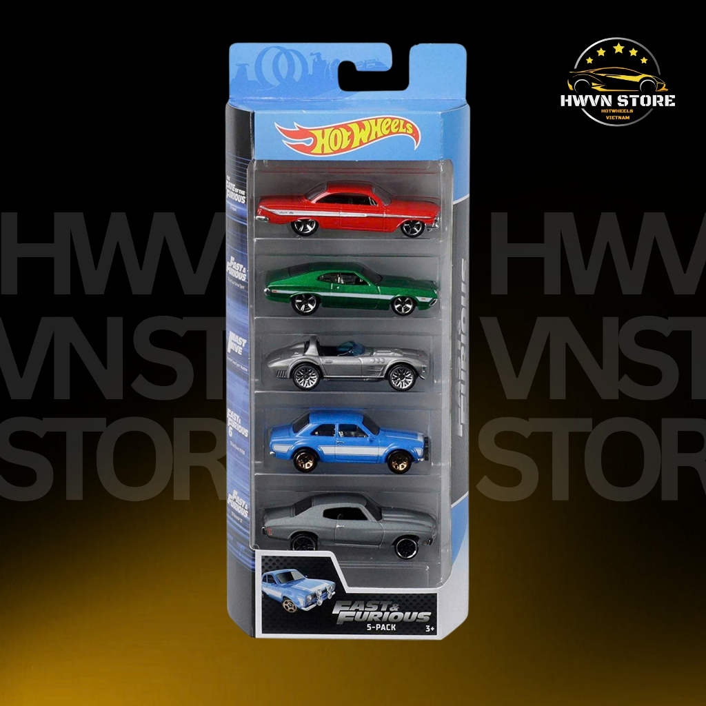 Miniverse - Hotwheels Pack 5 Fast & Furious (FYL16)