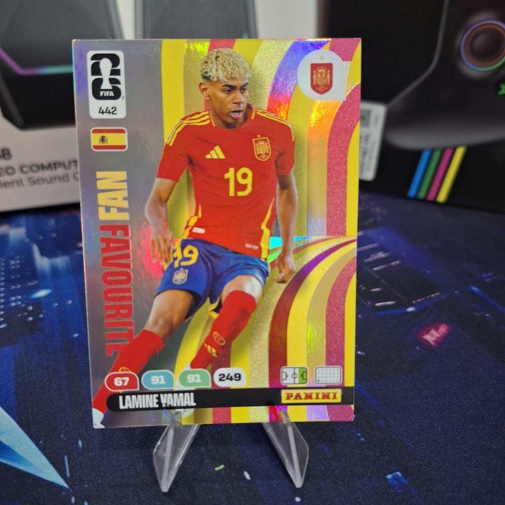 [RARE] Yamal FAN Favorite World Cup ลิขสิทธิ์แท้ คอลเลกชันการ์ด Panini Fifa