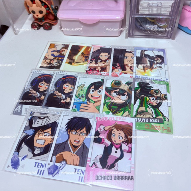 [ SLEEVE INCLUDED ] การ์ด My Hero Academia MHA (อ่านคําอธิบายให้ละเอียด)