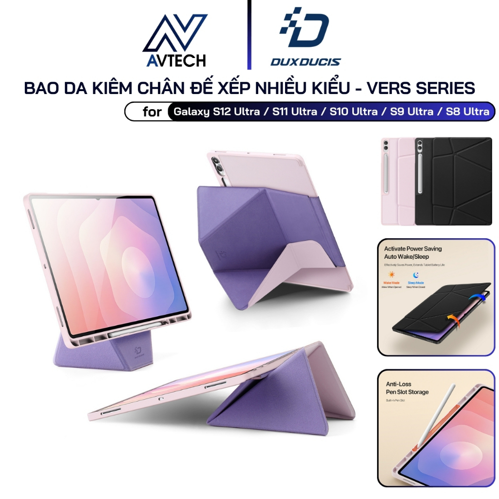 เคสหนังสําหรับ Samsung Galaxy Tab S12 Ultra / S11 Ultra / S10 Ultra / S9 Ultra / S8 Ultra, Dux Ducis
