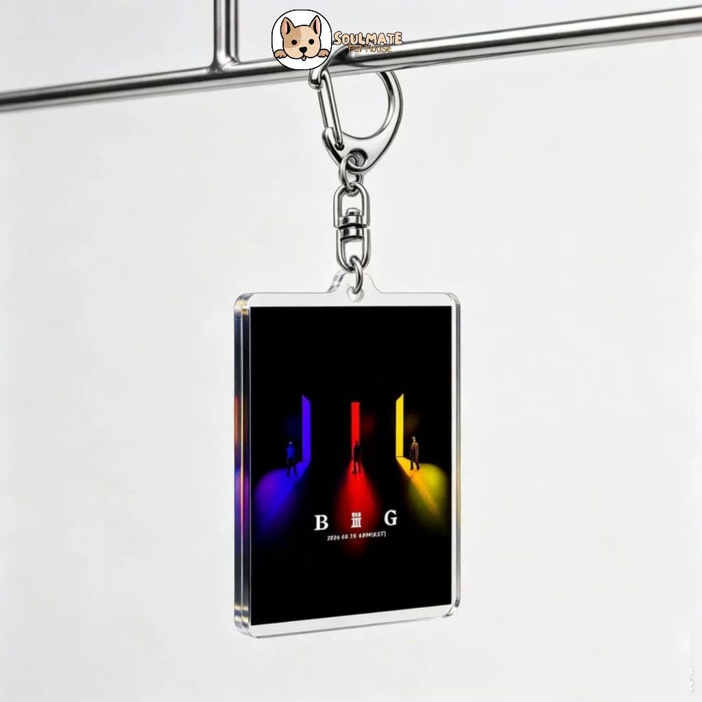 อะคริลิค BIGBANG BIIIG TRAFFIC LIGHT WORLDTOUR COSMOS 20TH KEYCHAIN