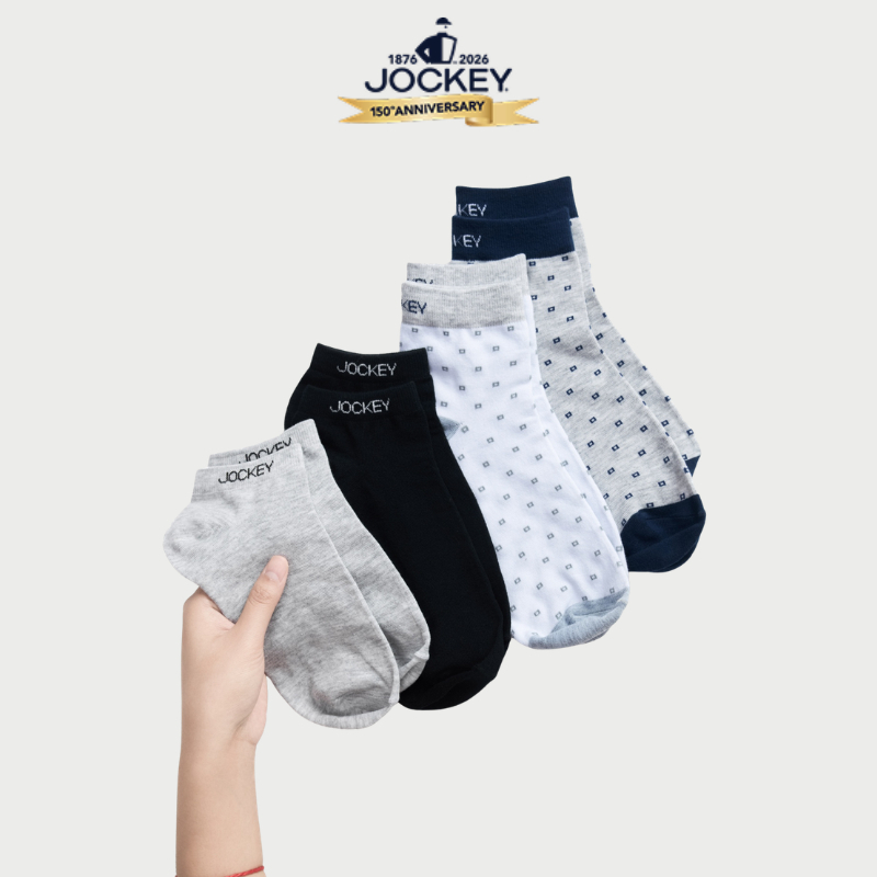 [GIFT] ถุงเท้าข้อสั้นทอโลโก้ Jockey - J0013