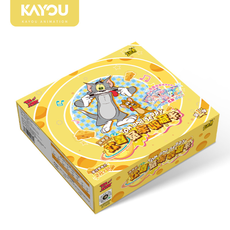 ชุดการ์ดคอลเลกชัน Tom and Jerry Funny Enemy Set 1 I My Hobby Fun Chase Edition (1 แพ็ค)