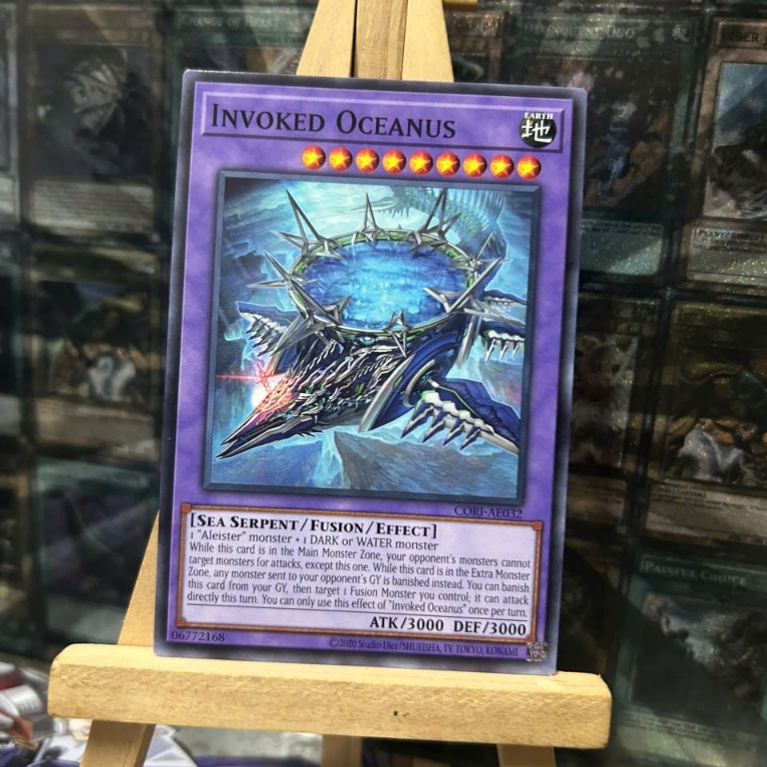 [ Do Lac 2 Yugioh ] การ์ด Yugioh CORI-AE032 Invoked Oceanus