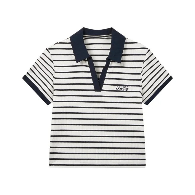 Li-Ning SPORTS CLUB เสื้อโปโลกีฬาผู้หญิง Slim Fit APLW368-3V, -4V, -5V