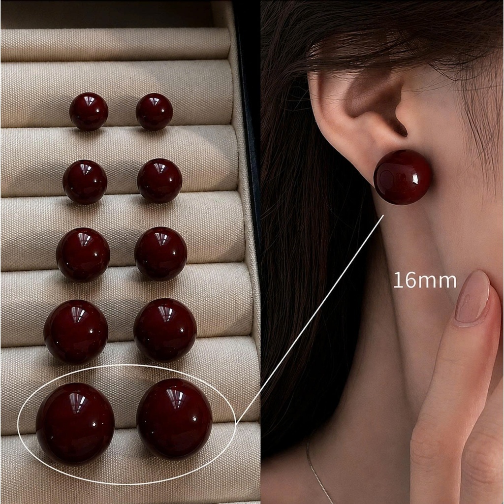 ต่างหูขนาดเล็กหลายขนาดดีไซน์หรู – บาท37