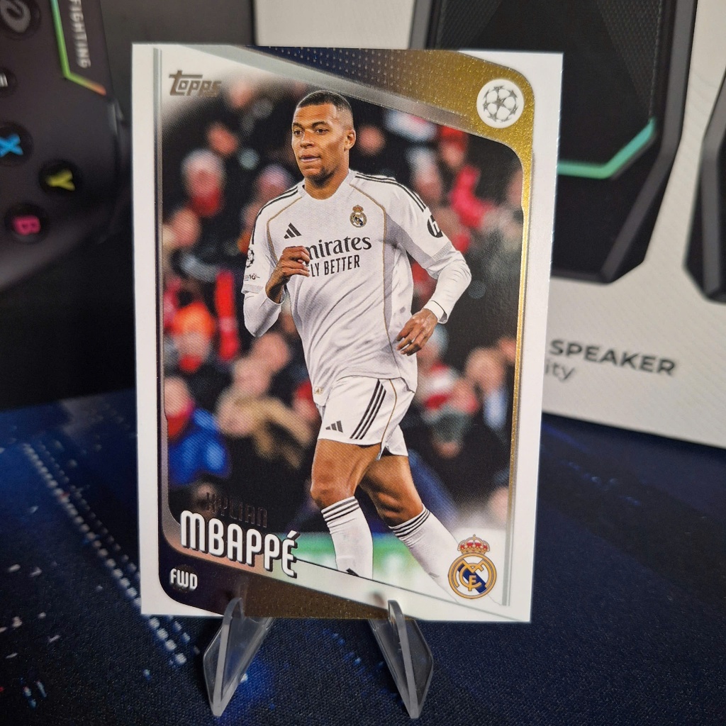 Mbappe Real Madrid การ์ด Topps 2026 ของแท้