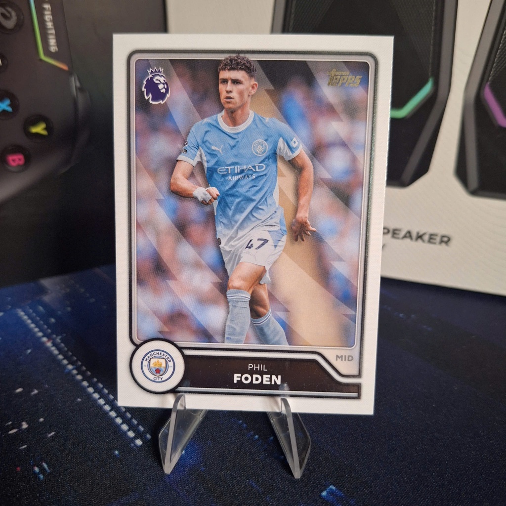 Phil Foden Man City การ์ด Topps EPL 2026/2027 ของแท้