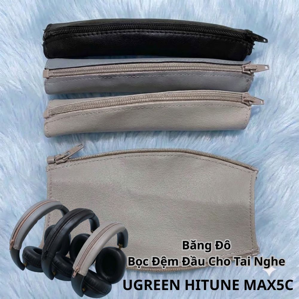 UGREEN HiTune Max5C แผ่นรองหัวหนัง PU 14.5x7 ซม. ฝาครอบลอกหูฟัง