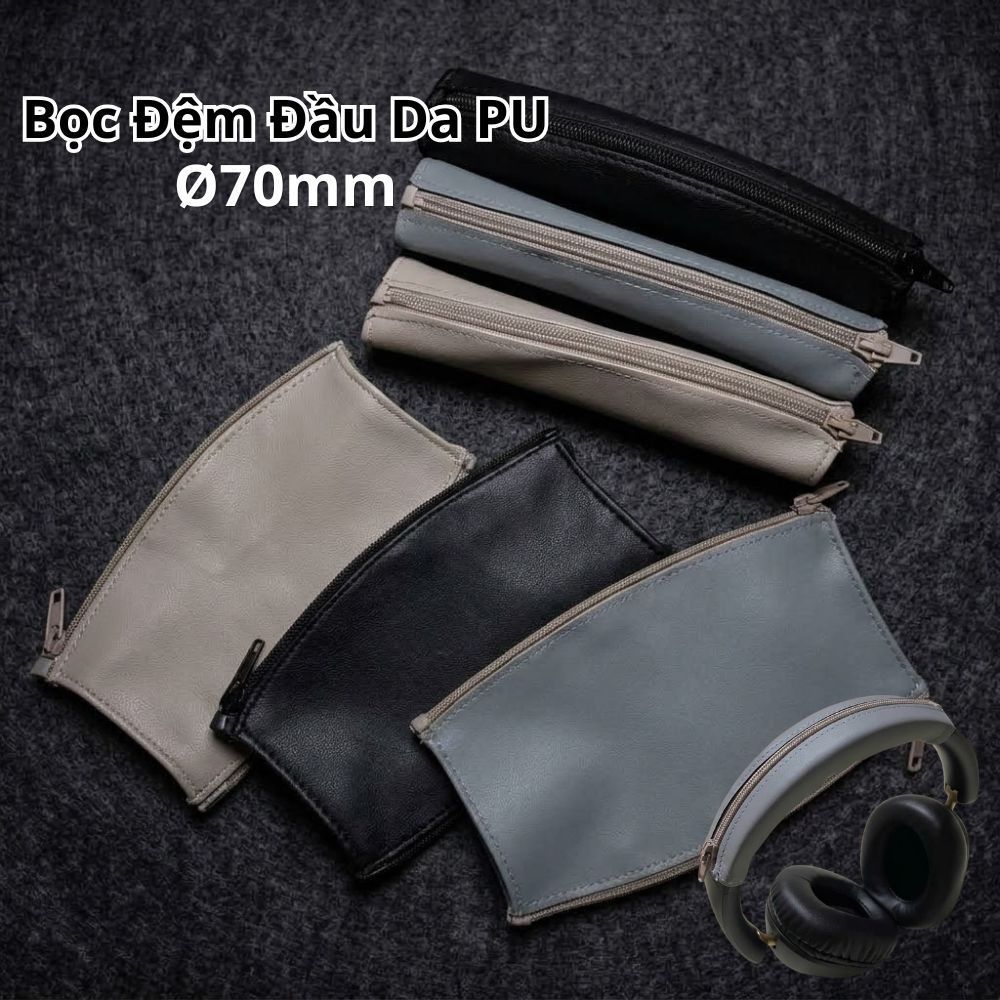 อุปกรณ์เสริมทดแทนสําหรับหนัง PU หูฟังแบบคาดศีรษะ 14.5x7 ซม. 3 สีสําหรับ UGREEN HiTune Max5C