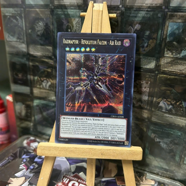 [ Do Lac 2 Yugioh ] AE Yugioh Raidraptor Card - Revolution Falcon - Air Raid SER