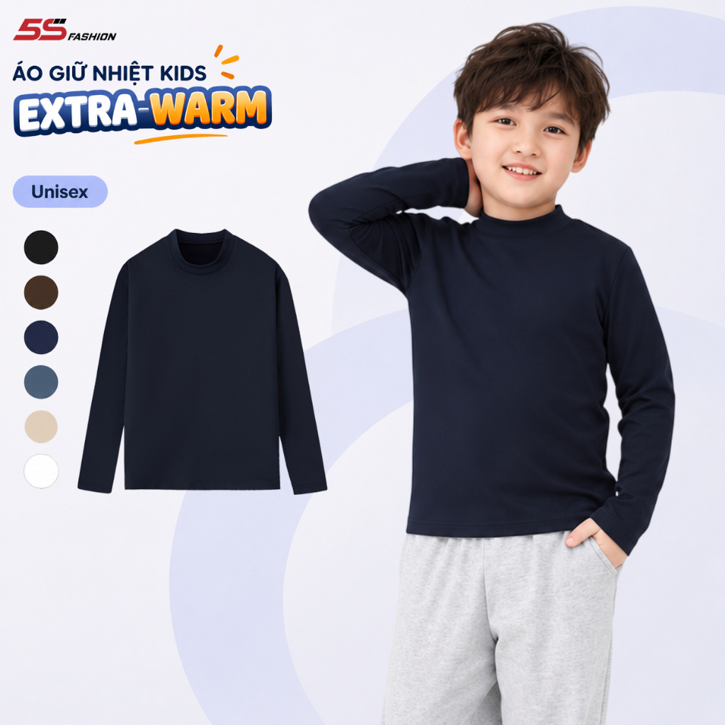 [SPIP X 5S] เสื้อแจ็คเก็ตความร้อนคอปก 3 นิ้วสําหรับเด็กชายและเด็กหญิงซับขนแกะผ้าฝ้ายอุ่นเป็นพิเศษ 01