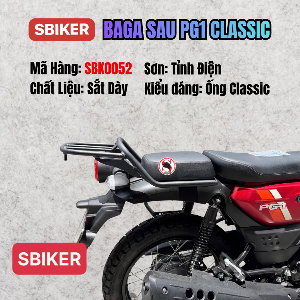กระเป๋าหลัง Classic Tubular PG1 - แฮนด์ ABS Pg-1 แท้ รุ่น SBK0052