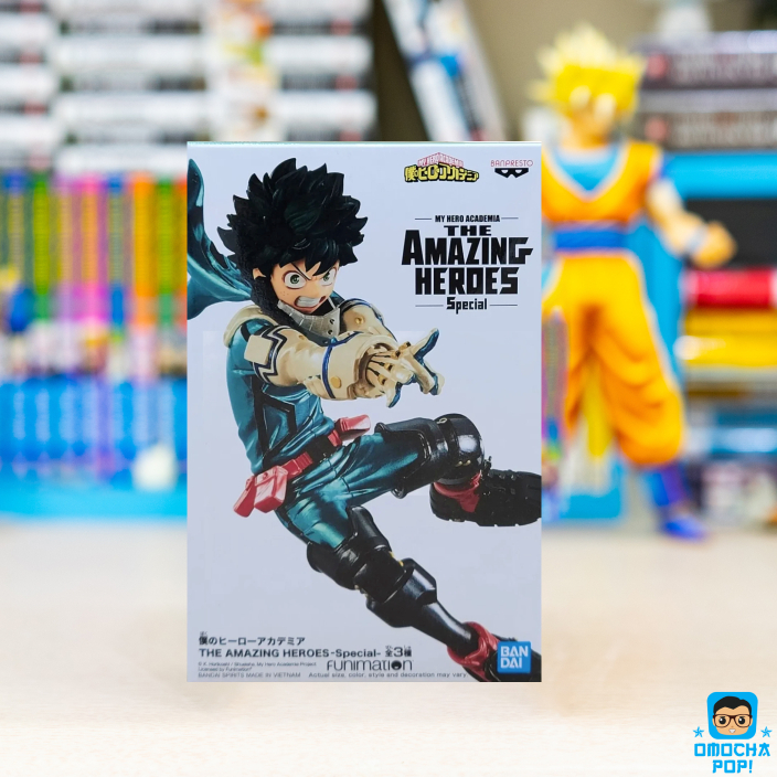 My Hero Academia The Amazing Heroes Izuku Midoriya Figure - Deku Banpresto Special
