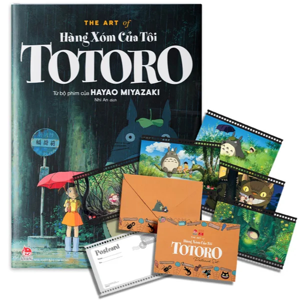 หนังสือ - The Art of My Neighbor Totoro - ชุดโปสการ์ดโบนัส + ซอง