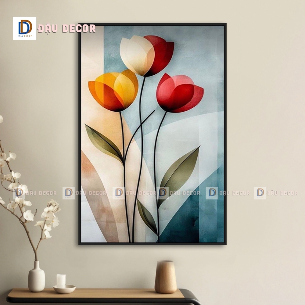 Modern Abstract & Minimalist ภาพวาดผ้าใบติดผนัง (Modern Abstract & Minimalist Art)