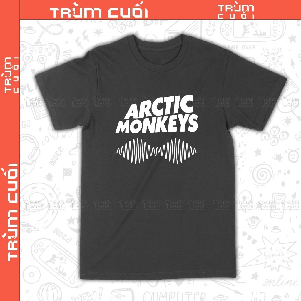 เสื้อยืด Arctic Monkeys Final Boss Music Idol Unisex 100% Cotton 3 สีสําหรับผู้ชายและผู้หญิง