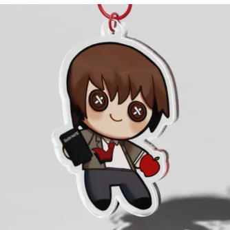 Light Yagami Chibi พวงกุญแจอะคริลิค | บันทึกเดATH